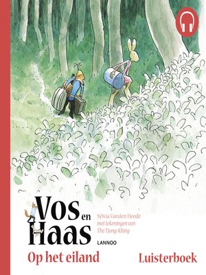 cover image of Vos en Haas op het eiland